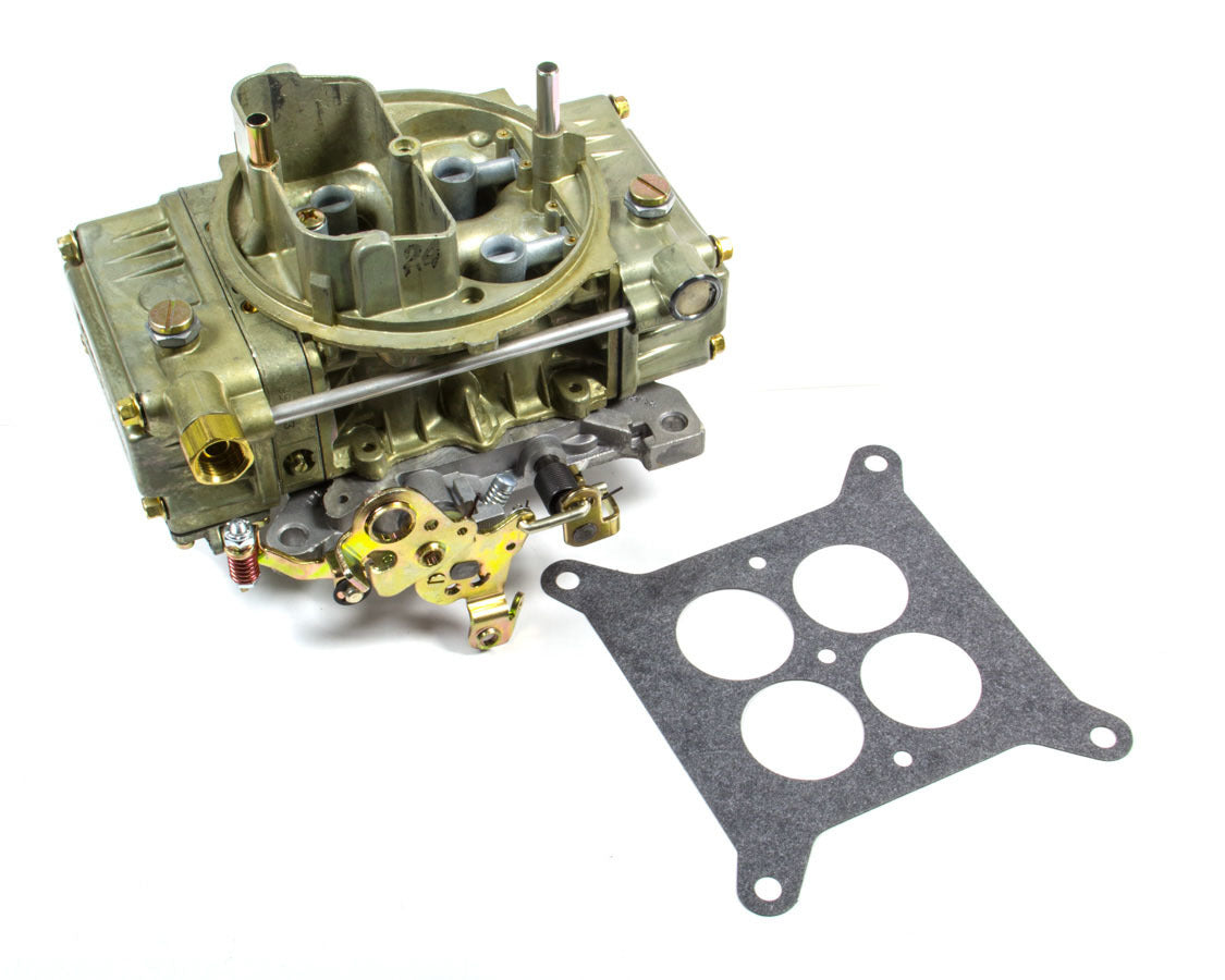 Holley 0-9776 Performance Carburetor 4160 Series with 450 CFM, 4-Barrel, Square Bore, Aluminum, Gold Chromate Finish, Mechanical Secondary, Single Inlet