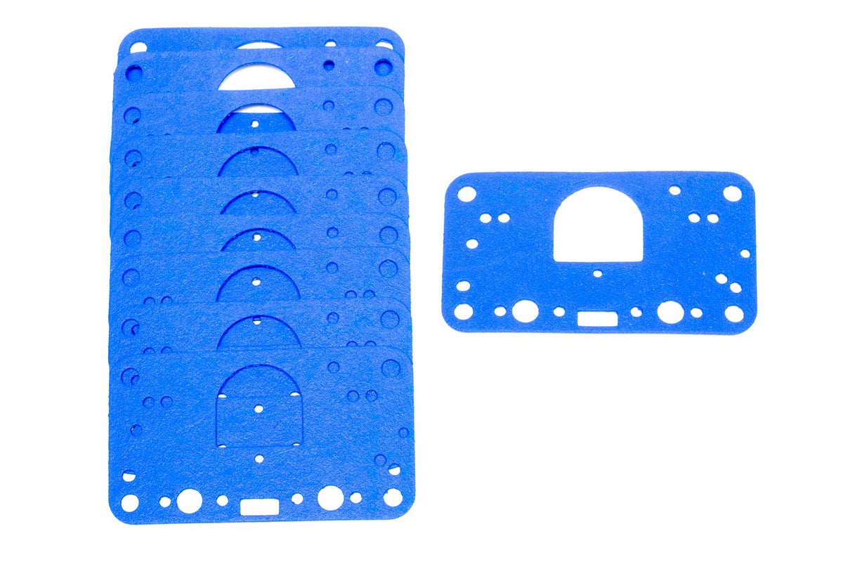 Holley 1008-1907-1 Metering Block Gaskets Set of 10 for Carburetors