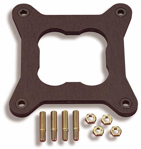 Holley 108-12 Carburetor Base Plate Gasket for 4-Barrel Square Bore Open Intake Manifolds