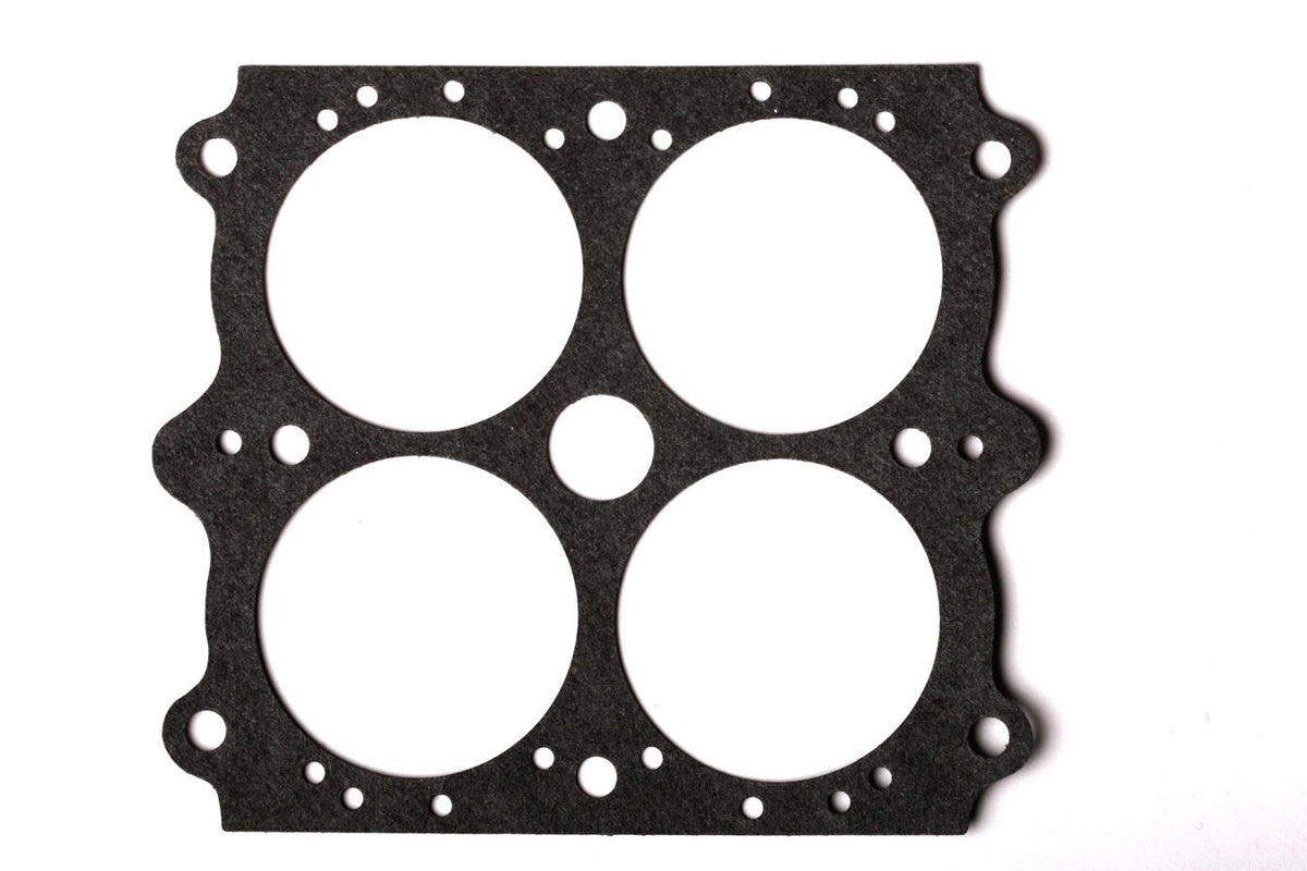 Holley 108-5 Carburetor Main Body Gasket, 0.063 Inch Thickness, Composite Material for Holley 4150 and 4160 Series Carbs