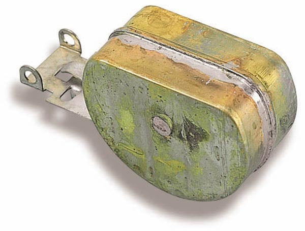 Holley 116-4 Brass Side Hung Carburetor Float with Adjustable Height