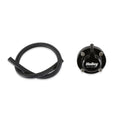 Holley Fuel Pulse Damper 12-1002 Billet Aluminum 6AN ORB 40-70 PSI for E85 and Gasoline Engines
