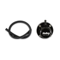 Holley Fuel Pulse Damper 12-1004 Billet Aluminum 6AN ORB 40-100 PSI for E85, Gasoline, and Methanol