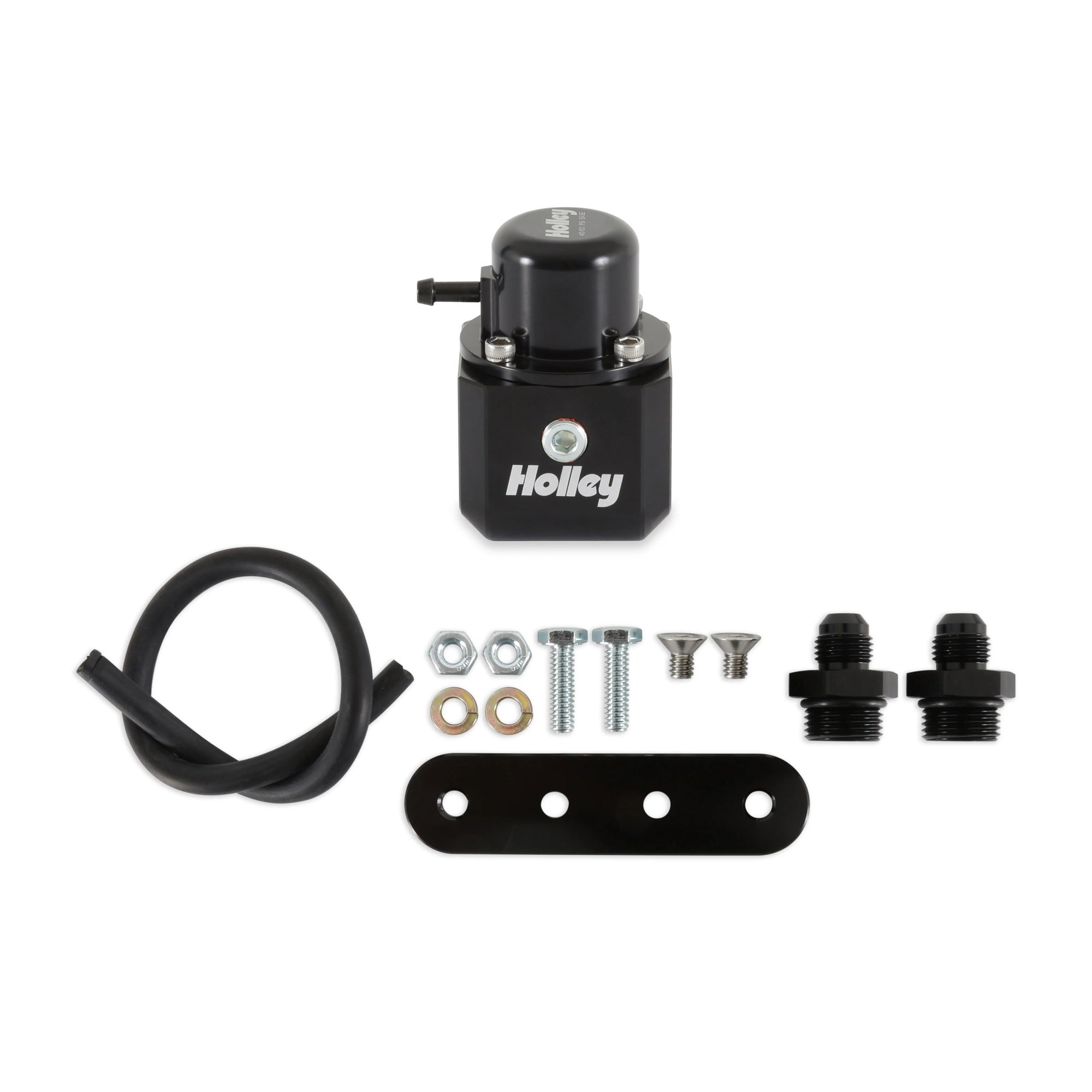 Holley Fuel Pulse Damper Inline 6AN ORB 40-100 PSI with Aluminum Construction