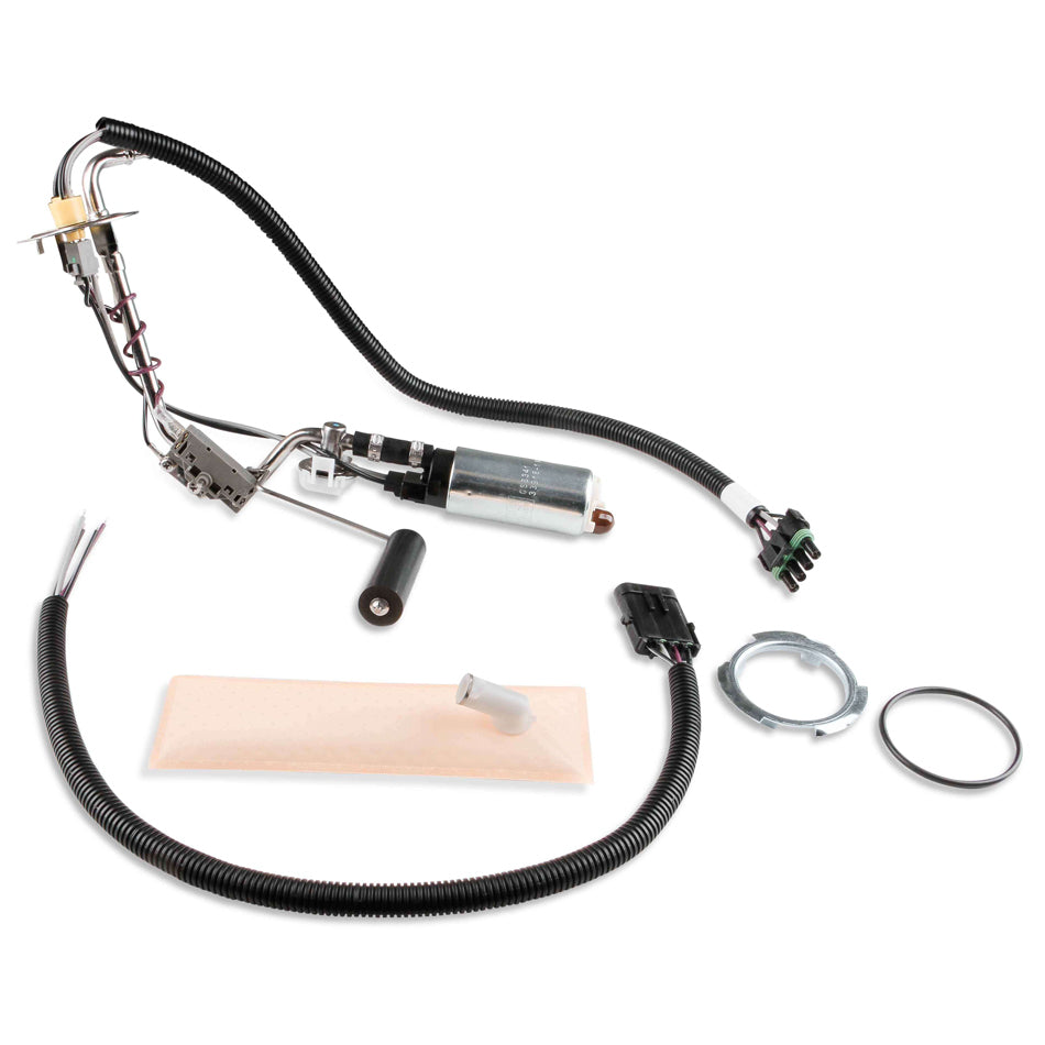 Holley 12-307 Electric Fuel Pump Module for Jeep CJ 1973-1986, 255 LPH In-Tank Fuel Pump