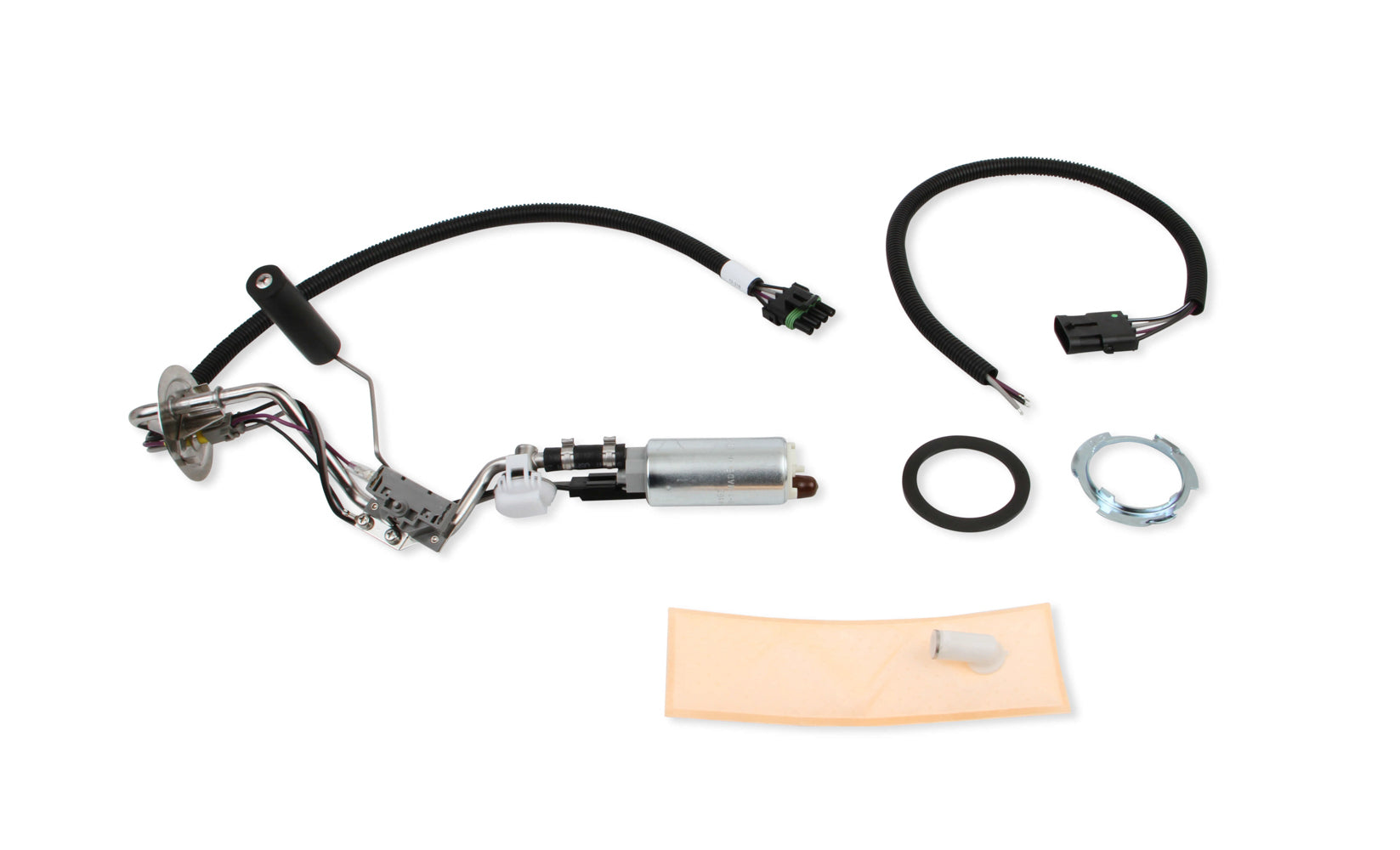 Holley 12-318 EFI Fuel Pump Module for Mopar E-Body 1970-1974, 255 Lph Electric Fuel Pump with Install Kit