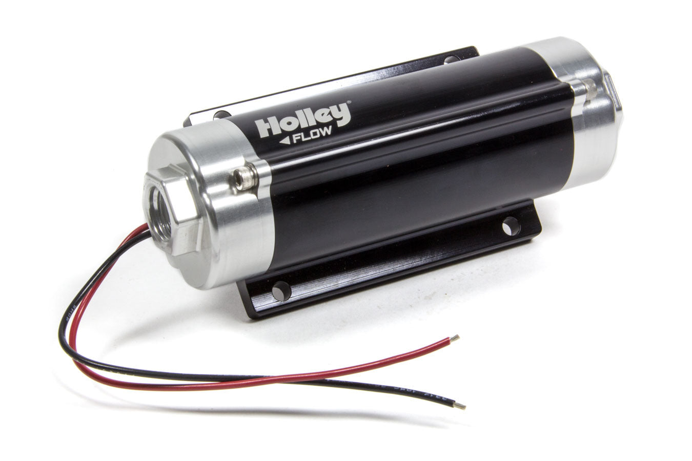 Holley 12-800 In-Line Billet Electric Fuel Pump 80 GPH with 10 AN Female O-Ring Connections