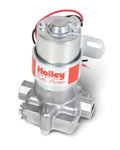 Holley 12-801-1 Electric Fuel Pump - In-Line, 71 GPH at 4 PSI, Red Finish