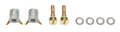 Holley Pump Discharge Nozzle 0.040 Inch ID Aluminum Tube Type Pair