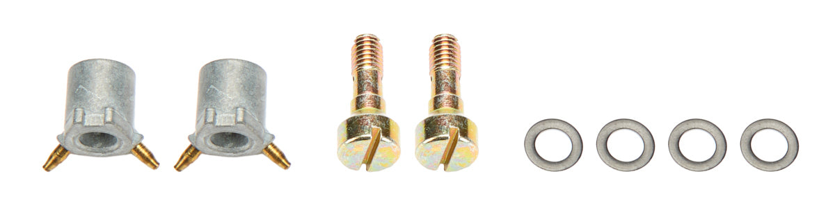 Holley Pump Discharge Nozzle 0.040 Inch ID Aluminum Tube Type Pair