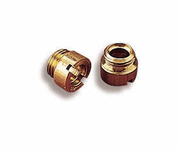 Holley 122-148 Alcohol Carburetor Jets Pair 0.148 Inch Diameter Brass
