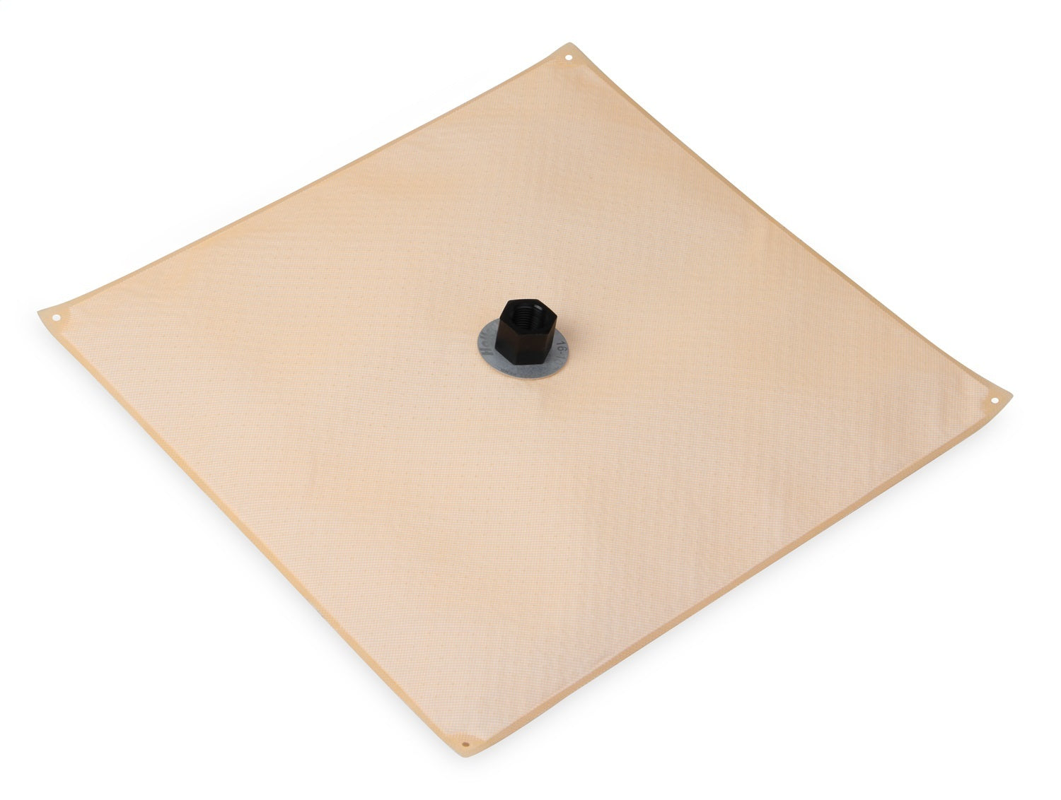 Holley 16-107 Universal HydraMat Fuel Pickup Reservoir, 15 x 15 Inches, Square Design with Center Outlet and 1/2 Inch NPT Female Connection