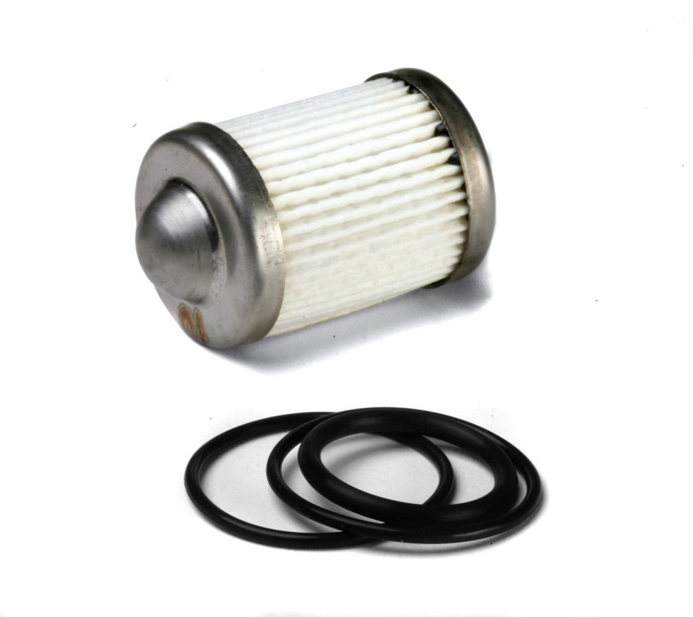 Holley 162-556 Replacement 10-Micron Fuel Filter Element with O-Ring