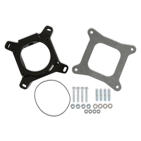 Holley 17-93 Throttle Body Adapter 4150 to 92mm LS Drive-By-Wire for GM LS-Series Engines