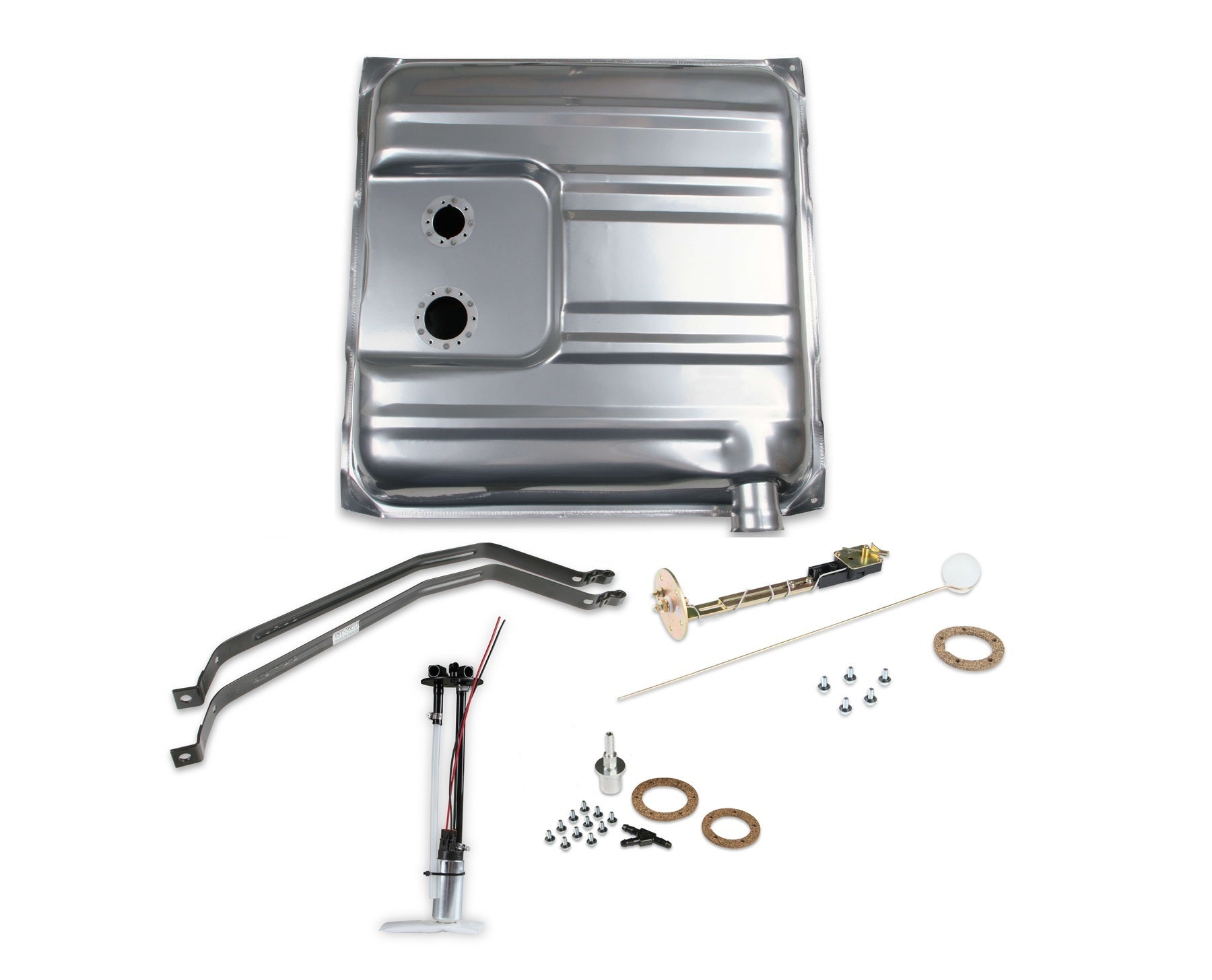 Holley EFI Fuel Tank System for 1955-1957 Chevrolet Fullsize Cars with 15.5 Gallon Capacity and 255 LPH Pump