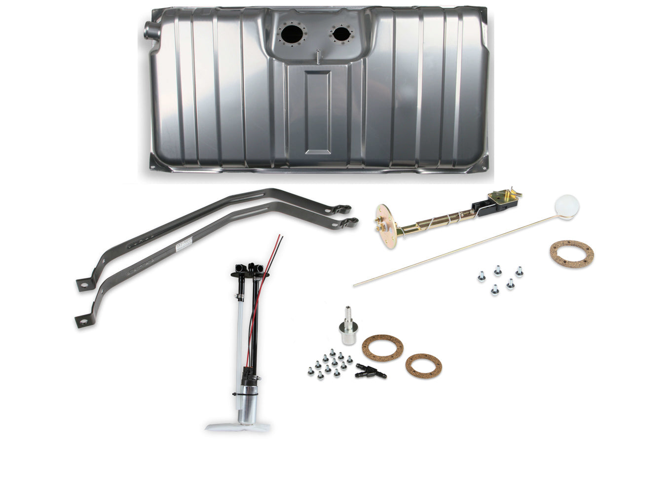Holley 19-112 Sniper EFI 16 Gallon Steel Fuel Tank System for 1962-1965 Chevy II and Nova