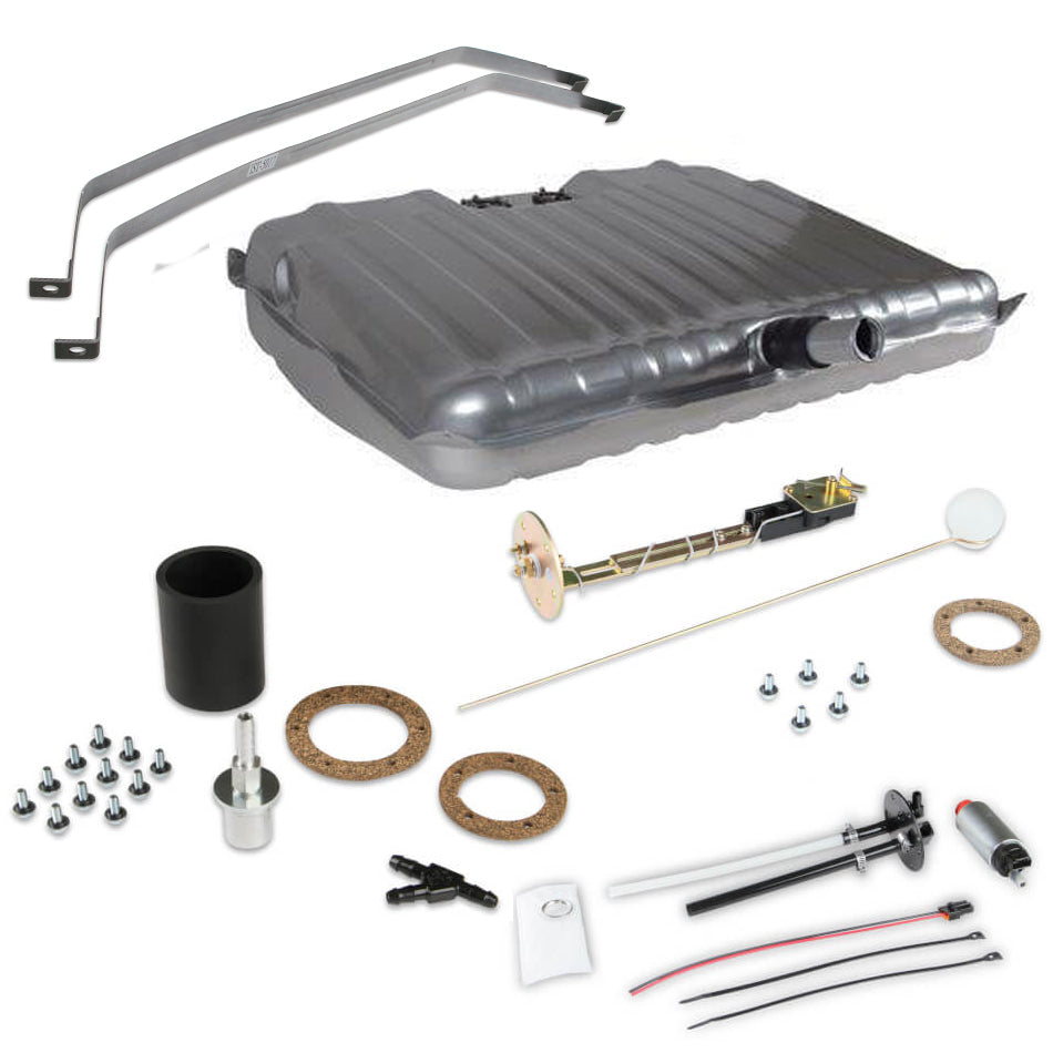Holley 19-405 EFI Fuel Tank for 1964-1967 Chevrolet Chevelle and Malibu with 24-Gallon Capacity and 400 LPH Pump