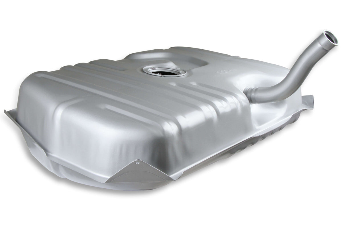 Holley 19-512 Sniper EFI Stock Replacement Fuel Tank for GM G-Body 1978-1988, 17 Gallon Steel with Silver Powder Coat