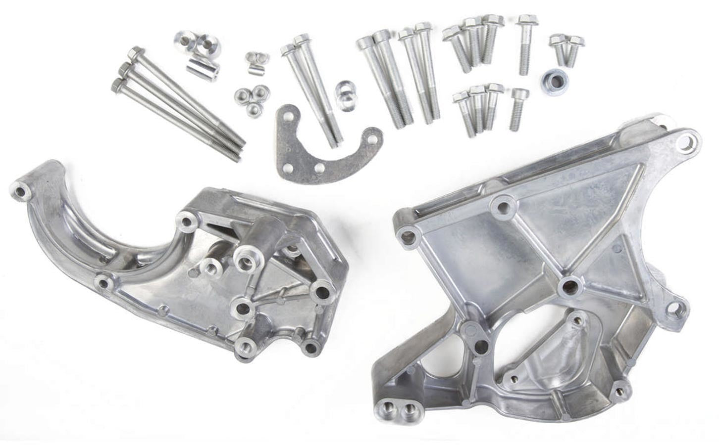 Holley 20-132 Accessory Drive Bracket Kit for GM LS Series with Sanden SD508 / SD7 Compressors