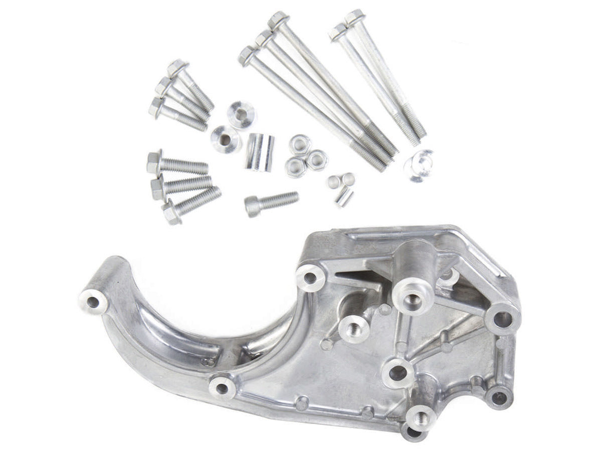 Holley 20-134 Air Conditioning Bracket Kit for GM LS-Series Vehicles with Sanden SD508 / SD7 Compressors