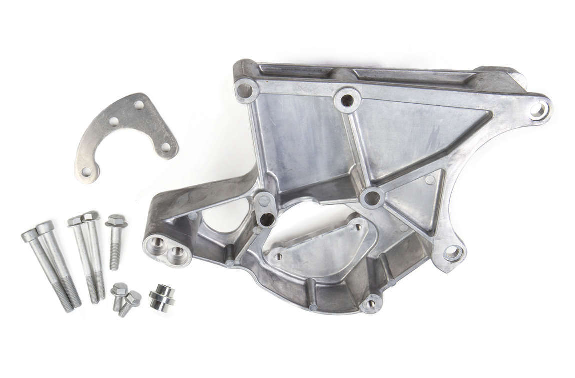 Holley 20-135 Accessory Drive Bracket Kit for GM LS-Series Alternator and Power Steering