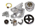 Holley 20-143 Alternator and Power Steering Pump System Kit for GM LS Engines, 130 Amp, 12V, 1-Wire, Driver Side Mount, Aluminum Case