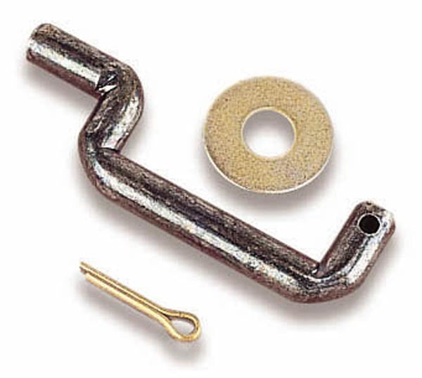 Holley 20-54 Secondary Linkage Rod Kit for 4150 and 4010 Carburetors, Steel, Cadmium Finish