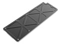Holley 241-265 Valley Cover for GM LS-Series Engines, Aluminum, Black Anodized, 0.25 Inch Thickness