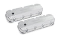 Holley 241-280 GM Track Series Tall Baffled Aluminum Valve Cover for Big Block Chevy with Breather Hole and Hardware