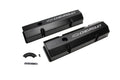 Holley 241-288 GM Track Series Tall Valve Cover for Small Block Chevy with Black Powder Coat Finish