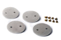 Holley 26-100 Aluminum Throttle Plate Kit for Holley Carburetors, 2 Inch Diameter, Set of 4