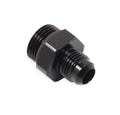 Holley 26-157 6AN Male to 8AN Male O-Ring Adapter Fitting, Aluminum Black Anodized