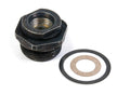 Holley Fuel Inlet Adapter 26-27 Brass Straight Fitting for Inverted Flare Female to Male Connection