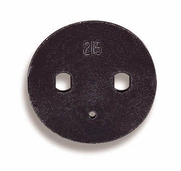 Holley Throttle Plate Kit 26-94 for Carburetors, 1-11/16 Inch Diameter, Steel, Set of 4