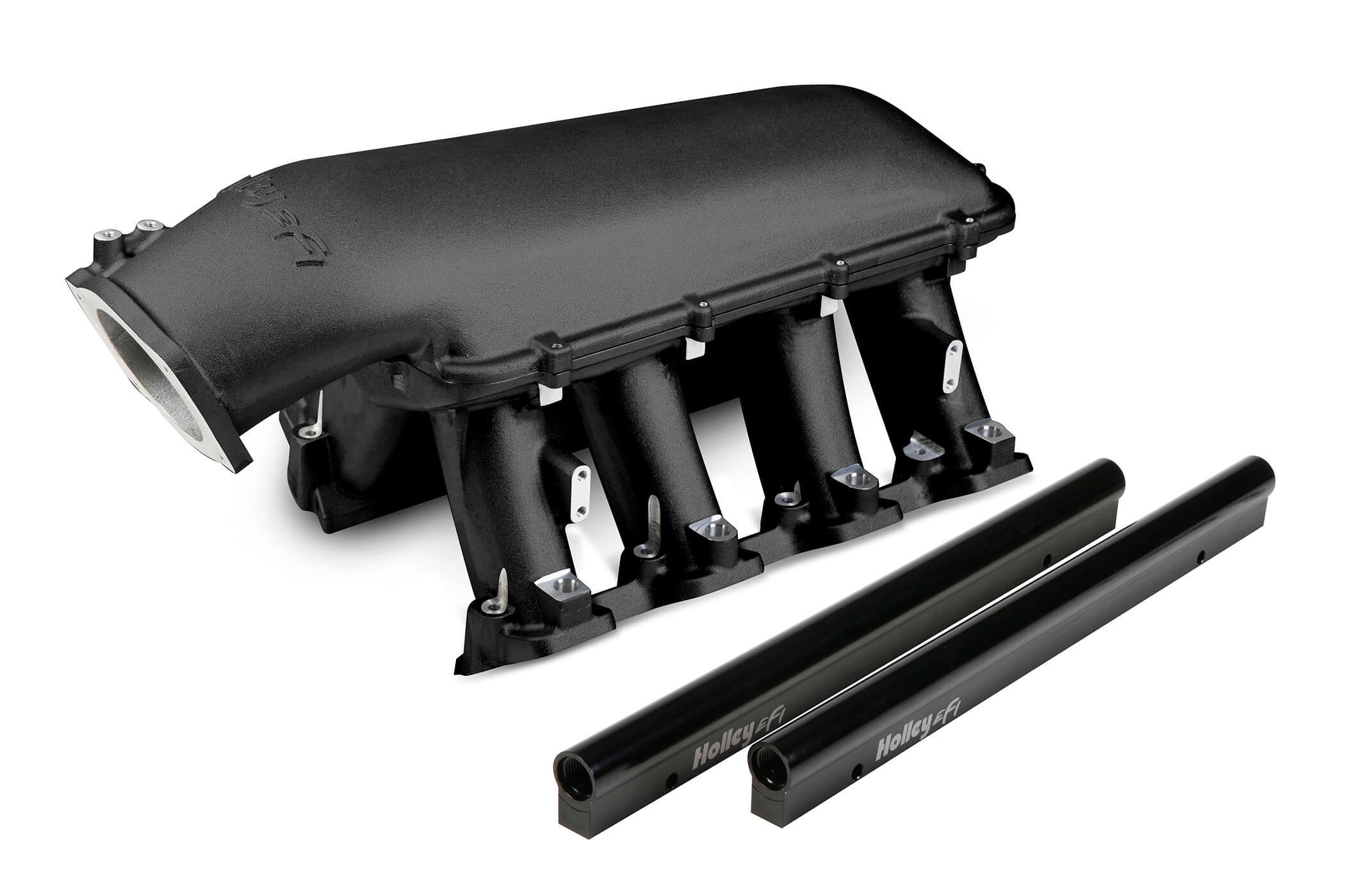 Holley GM LS Hi-Ram Intake System with 105mm EFI Throttle Body for LS3 / L92 Engines