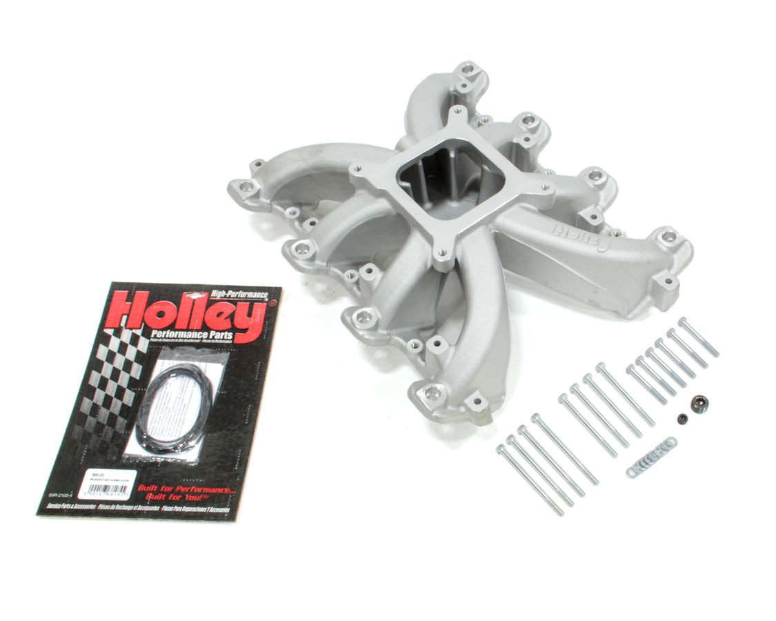 Holley 300-137 LS Series Mid-Rise EFI Intake Manifold for GM LS1, LS2, LS6 Engines