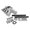 Holley GM LS Series 300-255 Intake Manifold, Single-Plane Race, Square Bore, Aluminum, Cathedral Port