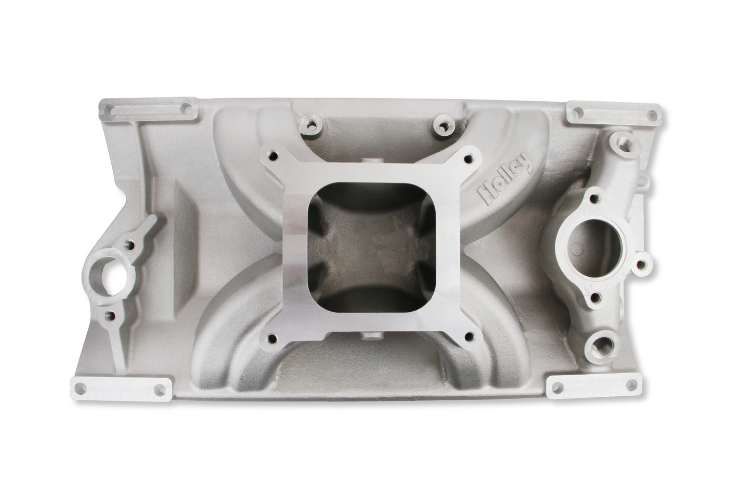 Holley SBC Intake Manifold Single Plane 4150 Flange for Small Block Chevy