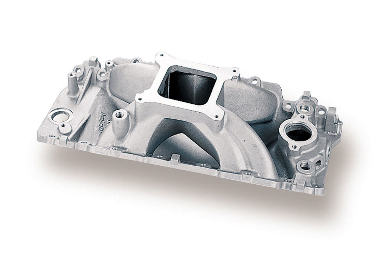 Holley 300-4 BB Chevy Strip Dominator Intake Manifold for Big Block Chevrolet, Square Bore, Single Plane, Oval Port, Aluminum