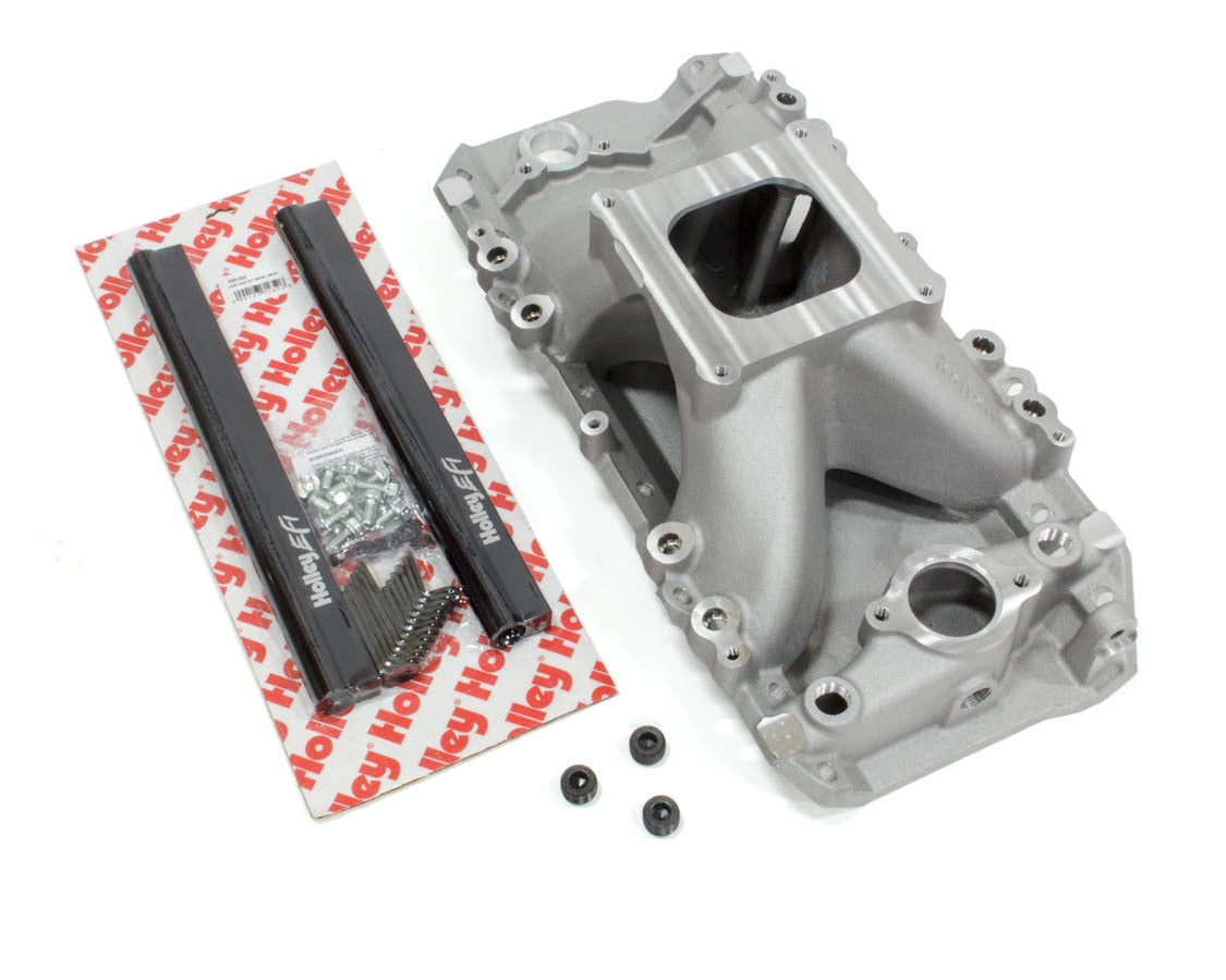 Holley BBC EFI Oval Port Intake Manifold Part Number 300-561 for Big Block Chevrolet