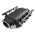 Holley 300-621BK LS-Series Lo-Ram Intake Manifold Kit with 105mm Throttle Body Flange and Fuel Rails for GM LS Engines