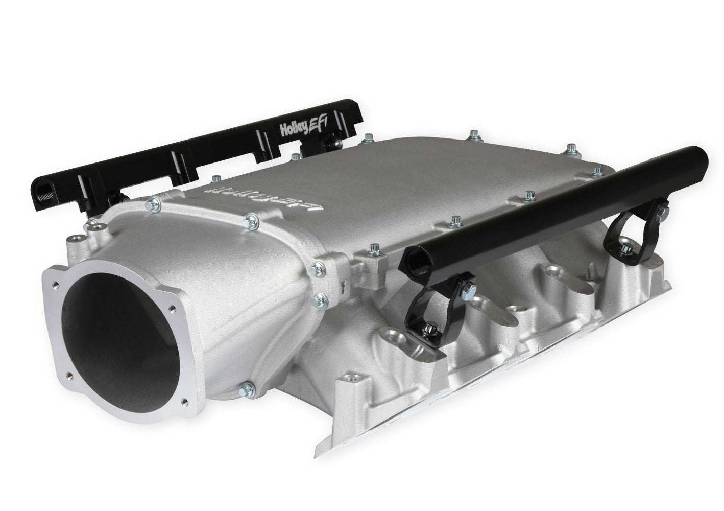 Holley LS3 Low Ram Intake Kit with 105 mm Throttle Body Flange and Rectangle Port for GM LS-Series Engines
