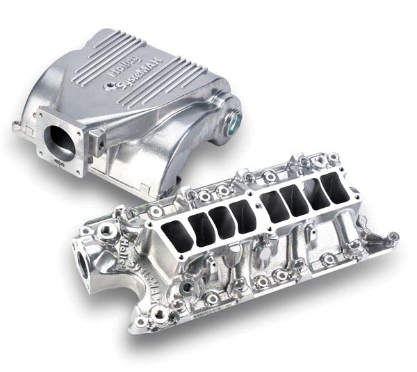 Holley 300-72S Systemax Aluminum Intake Manifold with Throttle Body Flange for Small Block Ford 5.0L EFI