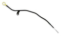 Holley 302-15 Oil Level Dipstick and Tube Kit for GM LS Series Engines, Black Powder Coat, Braided Steel