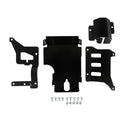 Holley Oil Pan Rock Shield for GM LS and LT Series Engines, Aluminum Black Finish