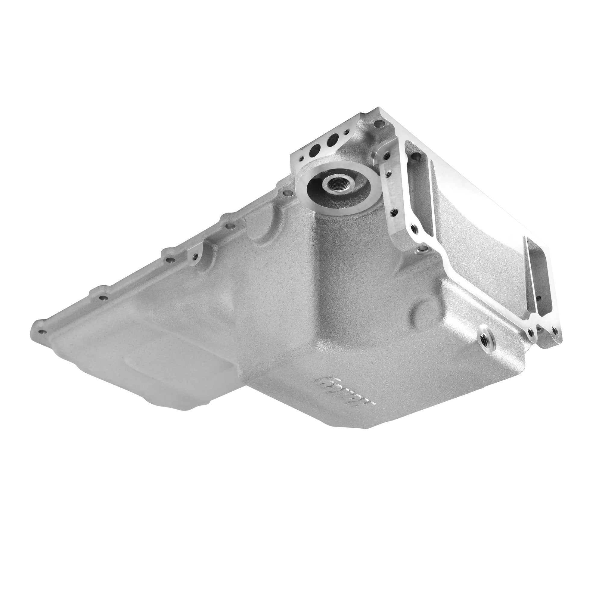 Holley 302-4 Engine Oil Pan for GM LS Series with Rear Sump, 5.6 Quart Capacity, Aluminum Finish