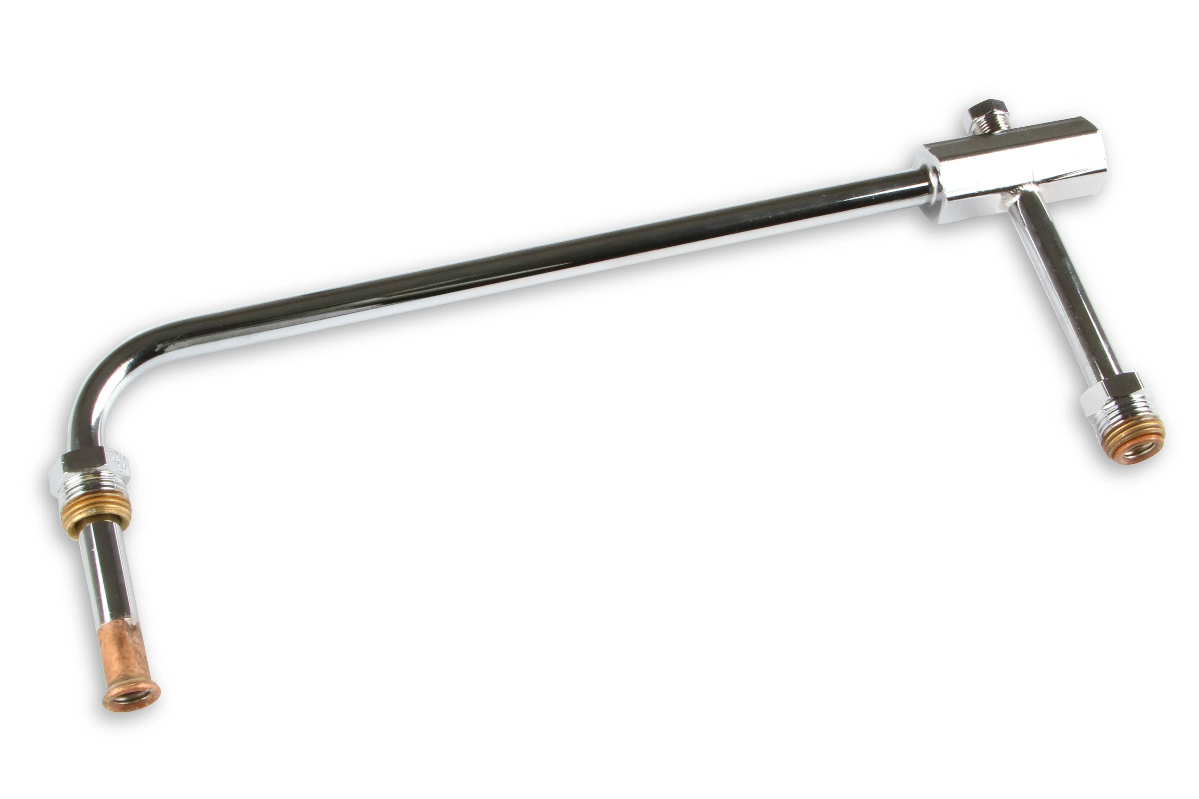 Holley 34-150 Model 4150 Fuel Line with Dual 7/8-20 Inverted Flare Outlets and 5/8-18 Inverted Flare Female Inlet
