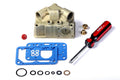 Holley 34-25 Carburetor Fuel Bowl Kit for 4150 and 4160 Series with Sight Plug and Zinc Finish