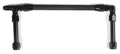 Holley 34-42 Fuel Inlet Fitting with Pro-Lite Braided Nylon Hose and 6 AN Male Inlet, Dual 6 AN Female Outlets