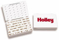 Holley 36-240 Carburetor Air Bleed Assortment for 4500HP Series, Brass, Number 23-78